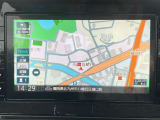 純正ナビゲーション。地上デジタル放送・DVD再生・音楽録音・Bluetooth接続