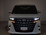 夜間のライティングを表現してみました。ヘッドランプはLED、省エネで明るいですよ。
