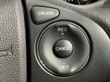 クルーズコントロールを装備しています。高速道路などで一定の速度で走ってくれるので運転が楽ですよ!速度を設定できますので、スピードの出しすぎにも注意できます。