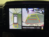 見えづらい車体後方部を映像で映し出してしっかりサポート!難しいバック駐車も安心です♪