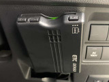 ETC車載器付きです。高速道路の料金所もスムーズに通過できます。