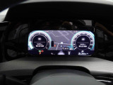 デジタルメータークラスター【Digital Cockpit Pro】付き車両。メーター内にナビゲーションが表示されます。