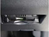 ETC車載器付きです。高速道路の料金所もスムーズに通過できます。
