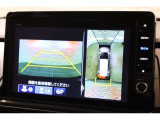 純正のマルチビューカメラが装備されています!上から見下ろしたような視界のカメラが駐車をサポートします!