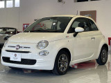 ボサノバホワイトがFIAT500のシルエットをより魅力的に引き立てます。