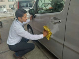 内装も隅々までしっかり拭きあげてご納車致します!
