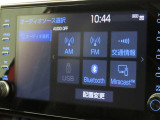 オーディオソース選択画面です。Bluetoothオーディオをご利用いただけます。