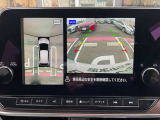 クルマを上から見下ろした状態で表示するアラウンドビューモニター付き。さらにMOD(移動物 検知)機能により、周囲の移動物を検知しディスプレイ表示とブザーで注意を促します。