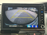 バックカメラ画面、3視点切り替え