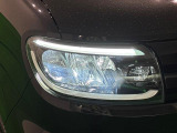 対象物が見やすく白く明るい光で夜間走行をサポートするフルLEDヘッドランプ(サイドビューランプ、クリアランスランプ、マニュアルレベリング機能付き)を装備
