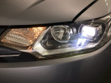 大き目のヘッドライトで、夜道も安全運転 明るく安心です。