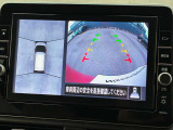 駐車時はナビゲーションでアラウンドビューモニターを見ることができ、安心して後ろを把握することが出来ます。
