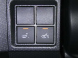 【シートヒーター搭載】シートを温めてくれる暖房機器です!長時間座っていると負担が掛かりやすい背中や腰、または冬場の寒い日に冷えやすい脚部に快適なぬくもりを♪