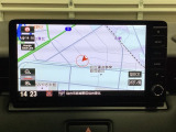 ナビゲーションはフルセグTV、インターナビ対応のGathers純正メモリーナビを搭載しています。Bluetoothオーディオ機能がありますので、スマートフォンなどの音楽も再生できます。