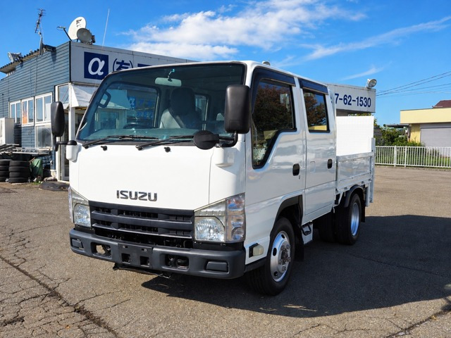 エルフ  3.0 ダブルキャブ フルフラットロー ディーゼルターボ 4WD