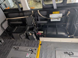 車いす収納スペースです。