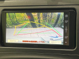 【バックカメラ】駐車時に後方がリアルタイム映像で確認できます。大型商業施設や立体駐車場での駐車時や、夜間のバック時に大活躍!運転スキルに関わらず、今や必須となった装備のひとつです!