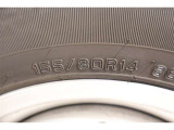 155/80R14    装着タイヤサイズです。 夏タイヤもスタッドレスタイヤの事も、トヨタモビリティ石川にご相談くださいませ
