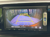 【バックカメラ】駐車時に後方がリアルタイム映像で確認できます。大型商業施設や立体駐車場での駐車時や、夜間のバック時に大活躍!運転スキルに関わらず、今や必須となった装備のひとつです!