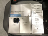 取扱説明書やメンテナンスノートもそろっています。スペアキーもそろっているので家族と共有することができ、紛失・破損した際も迅速な対応ができるので安心です。
