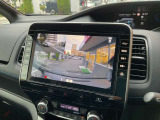 日産純正前後ドライブレコーダーの画像はナビ画面で確認できます。