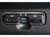 もちろんETC付きでビルトインタイプを装備!見た目もスマート♪高速道路の料金所も楽々通過♪