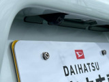 バックカメラを装備。後方確認や駐車をサポートします。