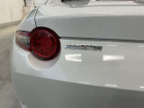 ロードスター独特のリアライト形状です。