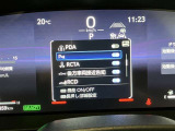 車線逸脱警報機能&衝突回避ブレーキ機能が付いています。
