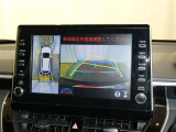 マルチビューバックガイドモニターで、後方を確認しながら安心して駐車することができます。運転初心者も熟練者も必須の機能ですよ!