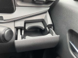 収納できるドリンクホルダーです