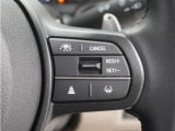 ◆アダプティブクルーズコントロール◆予め設定した車速内でクルマが自動的に加減速。前走車との適切な車間距離を維持しながら追従走行します。【LKAS】車線維持支援システムでステアリング操作を支援。