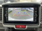 バックモニター付きで駐車もらくらく