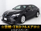 ★トヨタ カムリ G★★禁煙車★TRDフルエアロ★記録簿8枚★★セーフティセンス★LDA★衝突軽減★★クリアランスソナー★LEDヘッドライト★★ディーラーオプションSDナビ★フルセグ★
