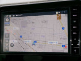 純正9インチモニターナビ付きです!大きくて見やすく目的地まで案内してくれるので、遠距離ドライブも安心です♪