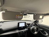 運転席側にはミラー付サンバイザー!
