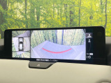 【360&deg;ビューモニター】専用のカメラにより、上から見下ろしたような視点で360度クルマの周囲を確認することができます☆死角部分も確認しやすく、狭い場所での切り返しや駐車もスムーズに行えます。
