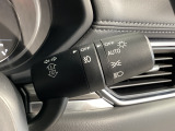 オートライトはレバーをAUTOの位置にすると周囲の明るさに応じて自動で点灯/消灯します。