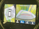 【全方位モニター用カメラ】専用のカメラにより、上から見下ろしたような視点で360度クルマの周囲を確認することができます☆死角部分も確認しやすく、狭い場所での切り返しや駐車もスムーズに行えます。