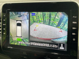 【アラウンドビューモニター】専用のカメラにより、上から見下ろしたような視点で360度クルマの周囲を確認することができます☆死角部分も確認しやすく、狭い場所での切り返しや駐車もスムーズに行えます。