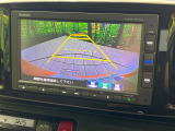 【バックカメラ】駐車時に後方がリアルタイム映像で確認できます。大型商業施設や立体駐車場での駐車時や、夜間のバック時に大活躍!運転スキルに関わらず、今や必須となった装備のひとつです!