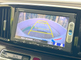 【バックカメラ】駐車時に後方がリアルタイム映像で確認できます。大型商業施設や立体駐車場での駐車時や、夜間のバック時に大活躍!運転スキルに関わらず、今や必須となった装備のひとつです!