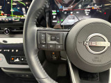 ステアリングスイッチ 手元でオーディオやメーター内の設定操作等を行えます!