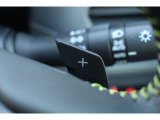 運転者がハンドルから手を離さずに、マニュアルトランスミッション車を運転しているかのように、疑似的なギアチェンジ(変速比の変更)を行うための装置です。