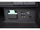 便利な。USBジャック搭載。