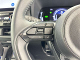ステアリングスイッチ装備!運転しながら手元でオーディオの操作などができます。