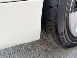 リアバンパーに傷があります。