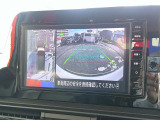 【アラウンドビューモニター】空から見下ろした映像がナビ画面にて確認可能です。駐車もラクラクですよ♪