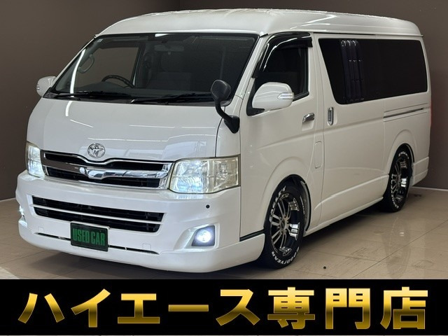 ハイエースバン 2.7 スーパーGL ワイド ロング ミドルルーフ ワンオーナー 2列目ロン...