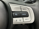アクセルから足を離しても設定したスピードを保ち走行し、高速道路での疲労軽減に役立つクルーズコントロール付きです!
